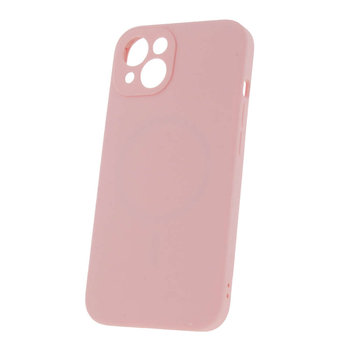 Nakładka Mag Invisible Do Iphone 13 6,1" Pastelowy Różowy - TelForceOne