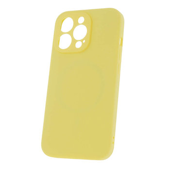 Nakładka Mag Invisible Do Iphone 13 Mini 5,4" Pastelowy Żółty - TelForceOne