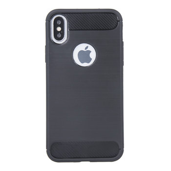 Nakładka TELFORCEONE Simple Black do iPhone 12 / iPhone 12 Pro 6,1" - TelForceOne