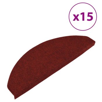 Nakładki na schody - czerwone, 65x22,5x3,5 cm, fil - Zakito Europe