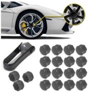 NAKŁADKI ZAŚLEPKI KAPSLE NA ŚRUBY KOŁA FELGI 19 mm