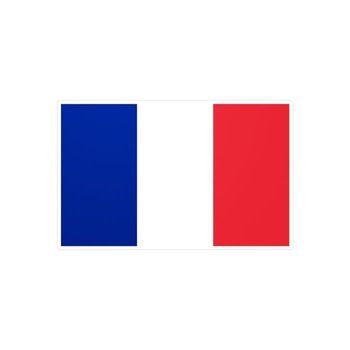 Naklejka Flaga Francji 10,0x18,0cm w 1000 sztuk - Inny producent (majster PL)