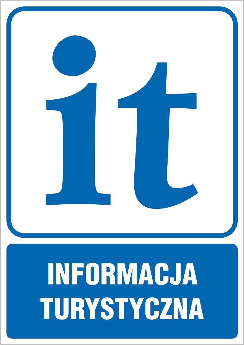 Symbol Informacja Naklejka Informacja turystyczna 15x21cm - Inna marka | Sklep EMPIK.COM