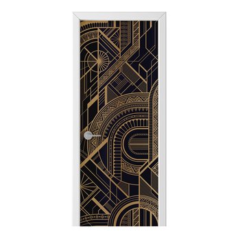 Naklejka na drzwi HOMEPRINT Wzór w stylu Art Deco 75x205 cm - HOMEPRINT