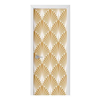 Naklejka na drzwi HOMEPRINT Złoty wzór Art Deco 75x205 cm - HOMEPRINT