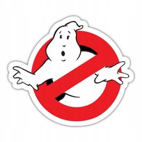 Naklejka na Okno Meble Lustro Ścianę Etui Ghost Busters Atram