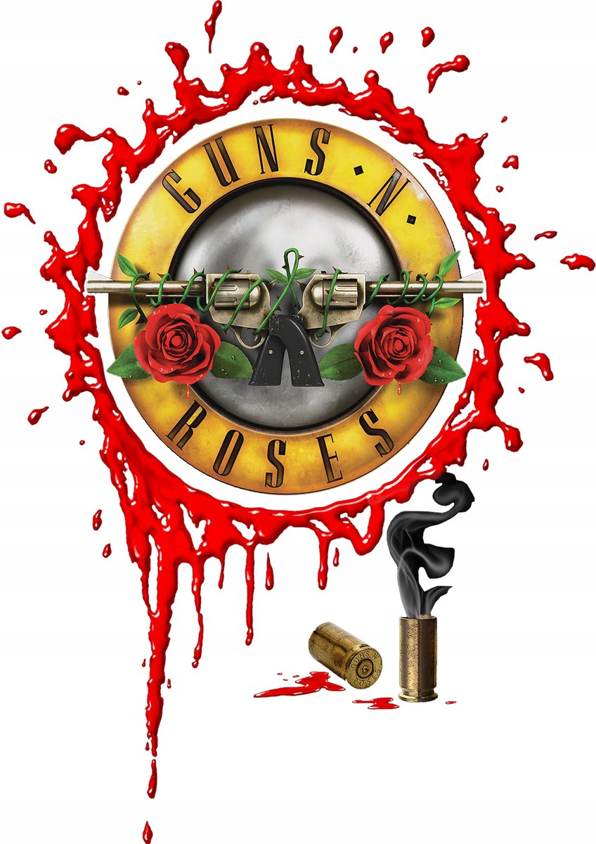 Housse De Protection Pour étui Caseskinz, Motif Guns And Roses, Polyester/nylon