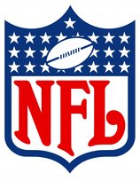 Naklejka na Okno Meble Lustro Ścianę Etui Nfl Logo Atram