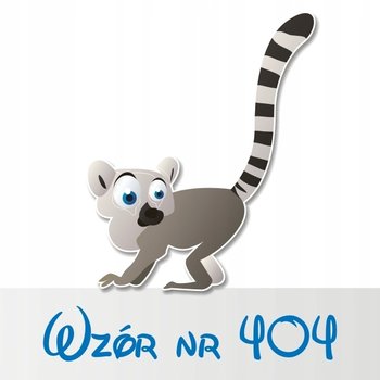Naklejka na ścianę 50cm Lemur 404, 50x41 cm - Naklejkolandia