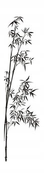 Naklejka na ścianę - Bambus 18, 100x25 cm - Naklejkolandia