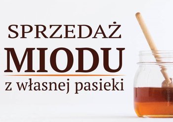 Naklejka na tablicę reklamową rozm. 43x30,5cm - N244 - BEE&HONEY