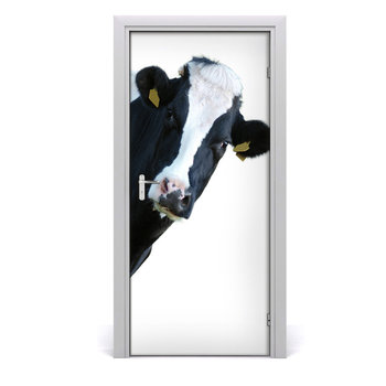 Naklejka samoprzylepna na drzwi Łaciata krowa 90x210 - Inny producent