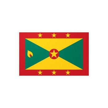Naklejka z flagą Grenady 4,0x6,0cm po 1000 sztuk - Inny producent (majster PL)