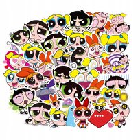 NAKLEJKI Atomówki MIX 50 szt