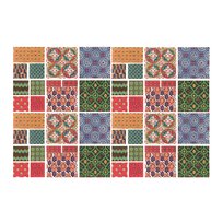 Naklejki do łazienki 24szt kolaż vintage 20x20 cm, Coloray