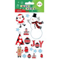 Naklejki EFFECT-Xmas Joy, 10 cm x 20 cm, Happy Color