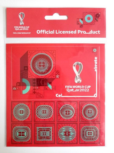 FIFA Fifa Naklejki Mistrzostwa Świata Katar 2022 Zestaw - Licencjonowane