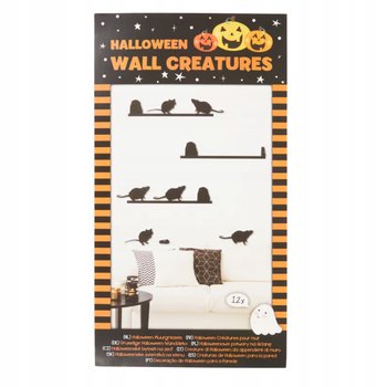 Naklejki na ścianę Halloween Szczury Myszy 12 sztuk - brak informacji