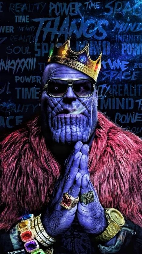 Naklejki na ścianę Naklejka Avengers Marvel Infinity War Thanos 40x30cm ...