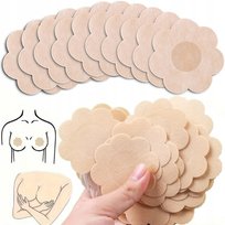 Naklejki Na Sutki Brodawki Biust Nakładki Plastry Osłonki Piersi Taśmy X 10