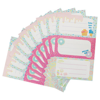 Naklejki Na Zeszyt, Candy Shop, 3 Wzory, 27 szt. - Empik