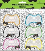 Naklejki na zeszyty - Pad (12szt) Henry