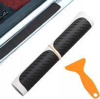 Naklejki Ochronne Na Progi Auta Nakładki Progi Drzwi Elegant Styl Carbon 4X