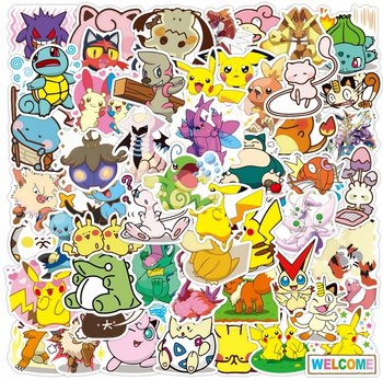 Naklejki Pokemon Anime Pikachu 50 szt. Motywacyjne - Zazu