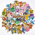 Naklejki Pokemon Pikachu Charmander Jigglypuff 50&nbsp;-&nbsp;Zazu