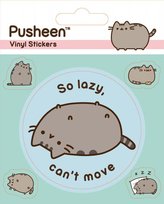 Naklejki Pusheen Lazy Naklejki dla dzieci Zestaw 5 sztuk na prezent kot