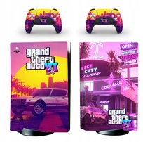 Naklejki Skórki Na Playstation 5 Oraz Pady – Motyw Gta Vi Vice City Inny producent