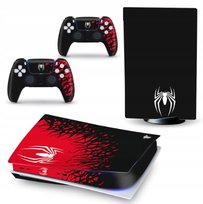 Naklejki Skórki na PlayStation 5 oraz Pady – Motyw Spider-Man / Venom brak  danych