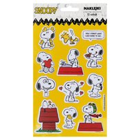 Naklejki, Snoopy, puffy, 12 sztuk