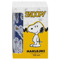 Naklejki w rolce, Snoopy, 100 sztuk