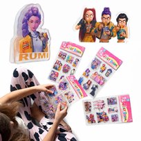 NAKLEJKI ŻELOWE 3D K-POP DEMON HUNTERS