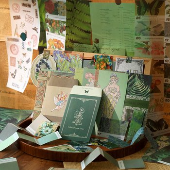 Naklejki Zestaw do Scrapbookingu Album Notes Papier Ozdobne Vintage Planera - Versea