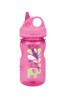 Nalgene, Butelka dla dzieci Grip-n-Gulp, różowa, 350 ml - Nalgene
