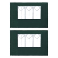 Namiot imprezowy - 300x195cm, zielony, PE, 2 panel / AAALOE
