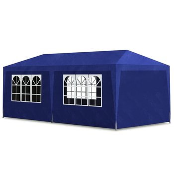 Namiot imprezowy 6x3m niebieski UV/wodoodporny - Zakito Europe