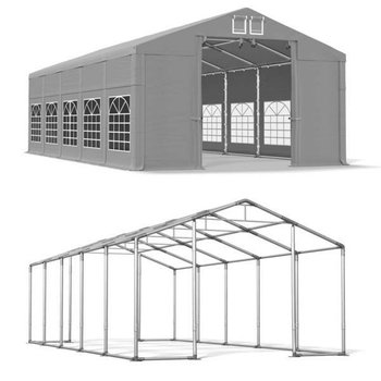 Namiot Imprezowy Całoroczny 5x10 Szary WINTER ISD - Das Company