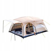 Namiot KEMPINGOWY Camping 7-os 9,88m2 Wodoodporny 380x260x200cm Rodzinny ITIMPORT