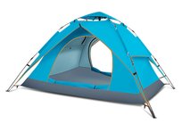 Namiot Kempingowy Samorozkładający Się Turystyczny 200X200X145Cm 4 Osobowy Niebieski Perfectlife