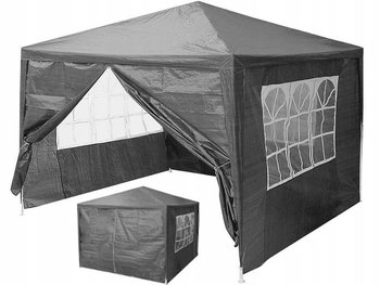 Namiot pawilon ogrodowy handlowy 3x3m + 4 ścianki szary ModernHome - Modernhome