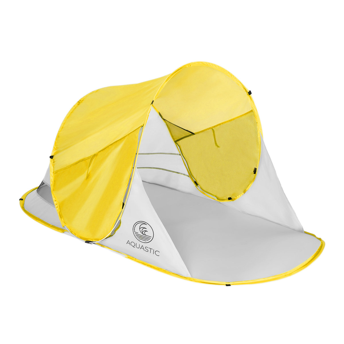 Фото - Маска для плавання Namiot plażowy AQUASTIC BT01 żółty 100 x 195 x 85 cm
