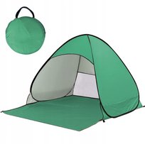Namiot Plażowy Samorozkładający 110X165X150Cm Zielony Perfectlife