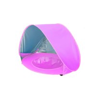 Namiot Plażowy Samorozkładający Dziecięcy Z Basenem 70X80X120Cm Różowy