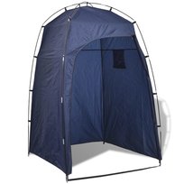 Namiot prysznicowy, niebieski, 130x130x210 cm