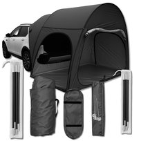 Namiot samochodowy 300x150x210 cm tylny 2-osobowy wodoodporny czarny