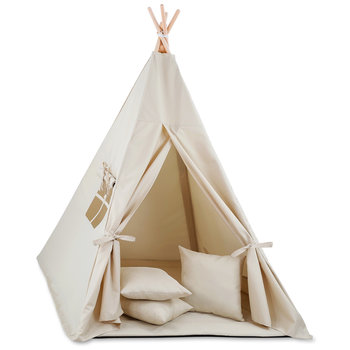Namiot Tipi dla dzieci do zabawy - indiański namiot do pokoju dziecięcego na zewnątrz i wewnątrz - Amazinggirl