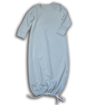 Nanaf Organic, Śpiworek, pierwsze ubranko dziecka, koszulka do spania MINT, 56/62 cm - Nanaf Organic